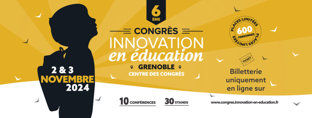 Découvrez notre partenariat avec le Congrès de l’Innovation en Éducation !